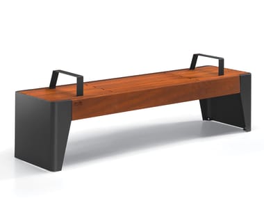 Compact Backless Steel Bench (Studio Line) — factory direct