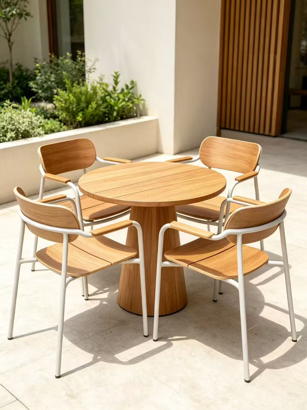 Square 4-Seat Dining Set — factory direct